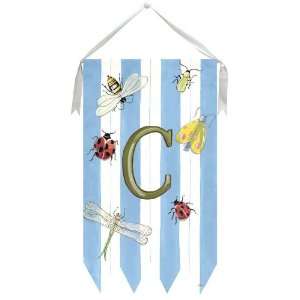  Bugs & Stripes Canvas Wall Hanging by Shelly Kennedy Baby