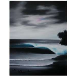  By The Night At Canggu Painting~Landscape Theme~Canvas 