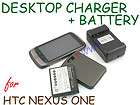   Dock US Socket AC DC Charger for HTC Desire Google Nexus One battery