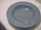 mikasa ultrastone country blue soup bowl s mint expedited shipping