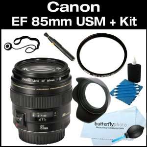  Canon EF 85mm f/1.8 USM Medium Telephoto Lens for Canon 