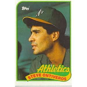 1989 Topps #692 Steve Ontiveros [Misc.] 