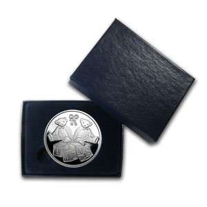   oz Twin Baby Silver Round (w/Gift Box & Capsule) 