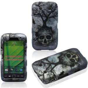  2D Tree Skull BlackBerry Torch Monaco Storm3 9850 9860 
