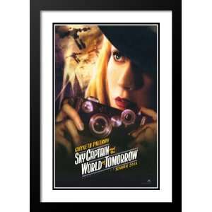 Sky Captain and the World 32x45 Framed and Double Matted Movie Poster