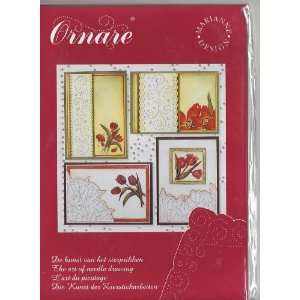  Ornare Paper Pricking Card Tulips Card Making Kit