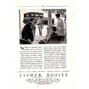   Bodies GM Salesman Original Antique Car Print Ad 