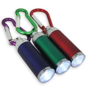   Lifespan Mini Carabiner Keychain LED Flashlight Patio, Lawn & Garden