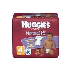   Huggies Supreme Diapers, Size 4, Mega Package