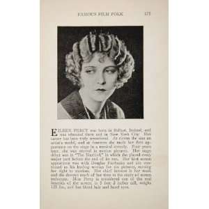   Percy David Powell Silent Film Movie Actor   Original Halftone Print