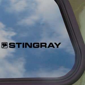  StingRay Black Decal StingRay Boat Truck Window Sticker 