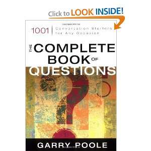 The Complete Book of Questions and over one million other books are 