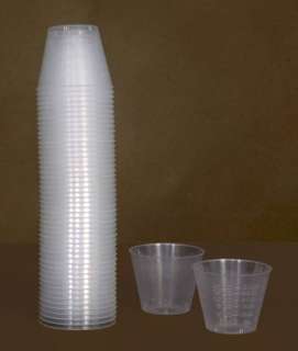 Premium Plastics Calibrated Medicine Cup~oz~cc~mL~tsp~T  