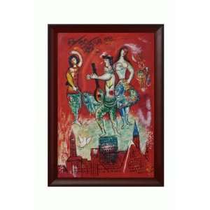  Art Reproduction Oil Painting   Carmen, 1966 with Oxblood 