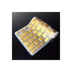  TopCase METALLIC GOLD Keyboard Silicone Cover Skin for Macbook 