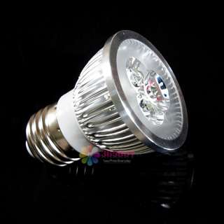 9W E27 110V 240V High Power 3x3W CREE Warm White LED Spot Light Bulb 