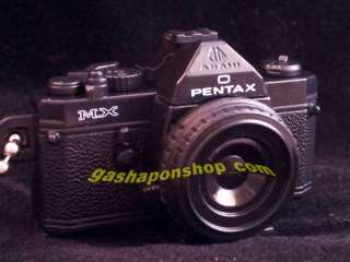 PENTAX Miniature Camera Keychain Gashapon MX Black smc PENTAX M 40mmF2 