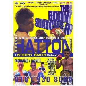  Hatton Ricky vs Stephy Smith 11 x 17 Poster