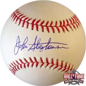  John Stephenson Autographed/Hand Signed Official MLB 
