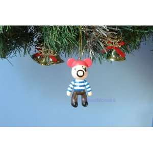  BEAR *18 CHRISTMAS ORNAMENT PIRATES OF CARRIBEANS HOME 