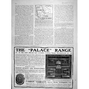  1905 YEMEN INSURRECTION MAP PALACE CARRON COMPANY