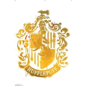  2x3 Hufflepuff Crest Walljammer Harry Potter 7 WJ1132 