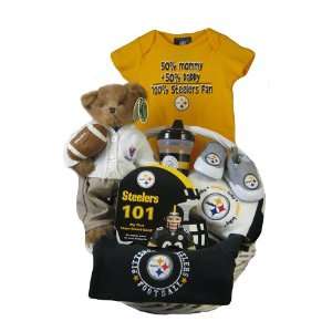  Pittsburgh Steelers Baby Gift Basket ***TOUCHDOWN*** FREE 