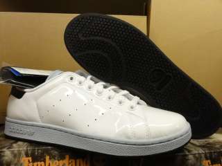 Adidas Stan Smith 2 Patent White Blue Sneakers Men 11  