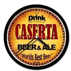  CASERTA beer and ale cerveza wall clock 