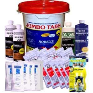  In Ground Pool Chemical Kit with 35 lb 3 Jumbo Tabs 