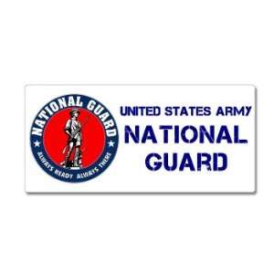  United States National Guard   Window Bumper Sticker 