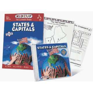  KIDZUP KCDB 05179 States & Capitals Book Set Toys & Games