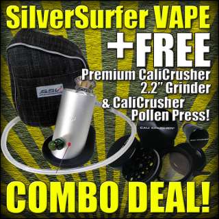 Silver Surfer™ Vaporizer Spherical+ Cali Crusher &Pollen Press (V 