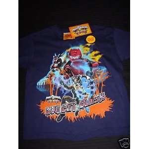  Power Rangers JUNGLE Fury/BIG CAT CLASH T shirt/Power 