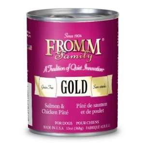  Fromm Gold Salmon/Chicken Can Dog Food Case