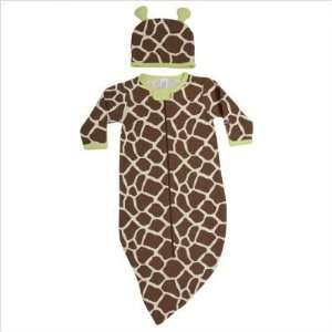  Giraffe Bunting and Cap Set in Brown Toys & Games