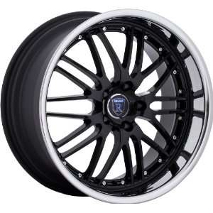   Nissan Lexus Staggered Wheels Rims Black Chrome 4pc 1set Automotive