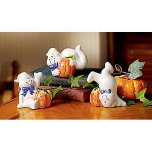  Ghosts with Pumpkins   Party Decorations & Room Decor 