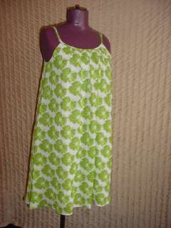 Green Floral 60s inspired Dress London Style 6 NWT  