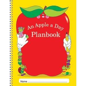  8 Pack CARSON DELLOSA AN APPLE A DAY PLANBOOK SPIRAL 