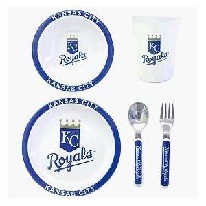  Kansas City Royals 5 Piece Childrens Dinner Set Kitchen 