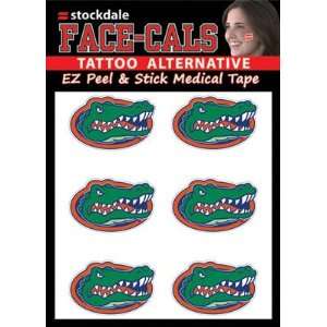  Florida Gators Logo Facial Sticker   Green Sports 