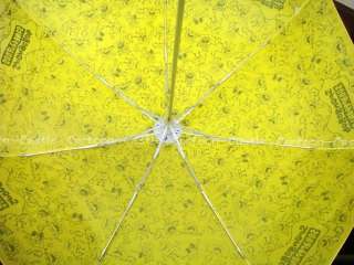 SpongeBob Squarepants Parasol Folding Umbrella Yellow 2  