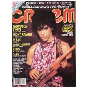  Creem Magazine Prince Cover Sept. 1984 