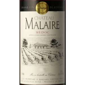  2009 Chateau Malaire Medoc France 750ml Grocery & Gourmet 