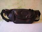 Auburn Woods  4 storage waist pack blk in color adj nylon strap 