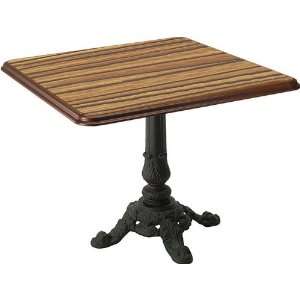  Square Acanthus Table with Vinyl Edges