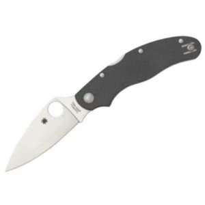  Spyderco Knives 113CFPE Caly 3 Standard Edge Lockback Knife 