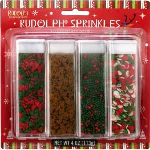 Rudolph Holiday Sprinkles Grocery & Gourmet Food