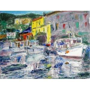   18 Inches x 20 Inches   the port of `CENTURI` in 